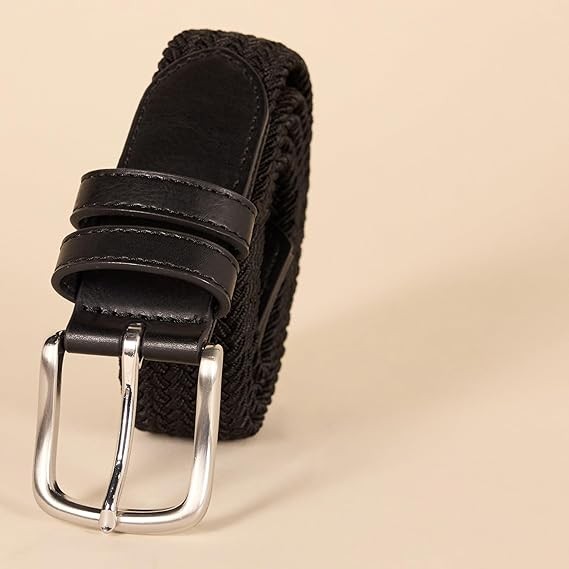 Men's Stretch Woven Braid Belt