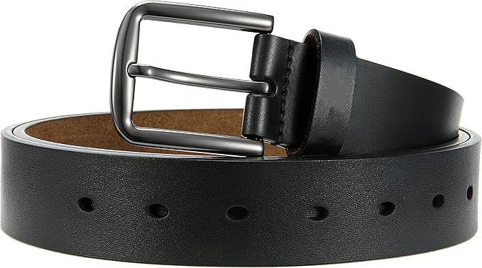 Leather Belt for Men - 35mm Men Belts for Jeans Casual and Dress