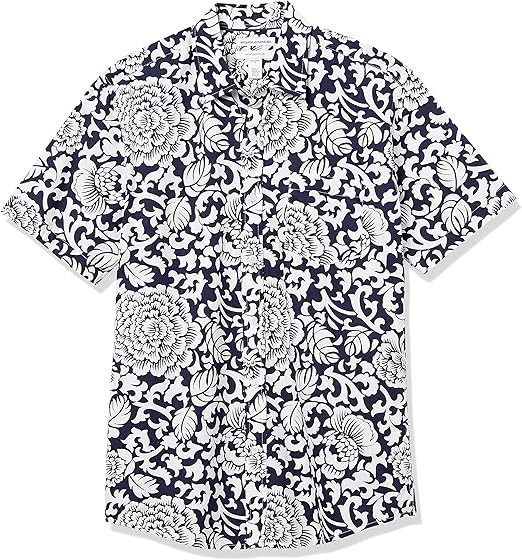 Men's Regular-Fit Short-Sleeve Poplin Shirt
