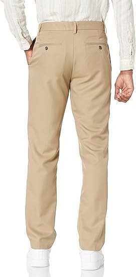 Men's Slim-Fit Flat-Front Dress Pant