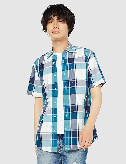 Essentials Men's Regular-Fit Short-Sleeve Poplin Shirt
