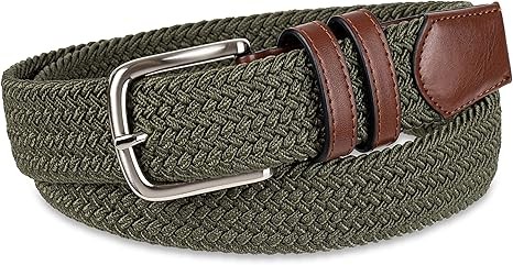 Men's Stretch Woven Braid Belt